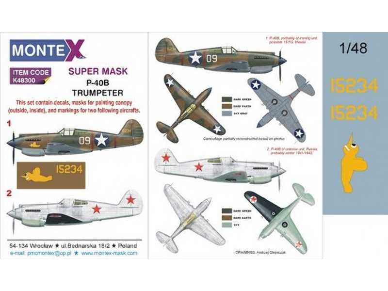 P-40B TRUMPETER - image 1 P-40B TRUMPETER - image 1