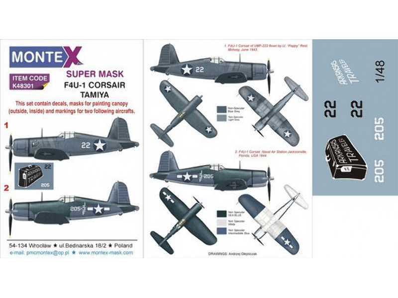 F4U-1 CORSAIR TAMIYA - image 1