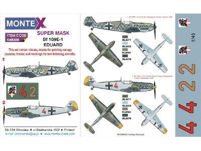 Bf 109E-1 EDUARD - image 1