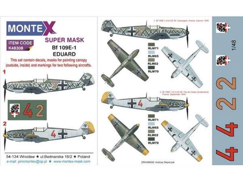 Bf 109E-1 EDUARD - image 1