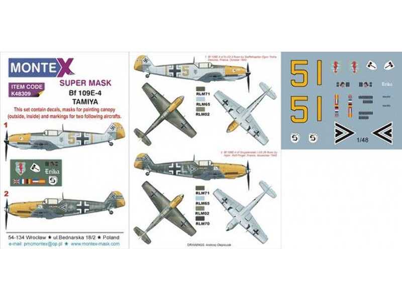 Bf 109E-4 TAMIYA - image 1