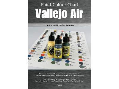 Paint Colour Chart - Vallejo Air 12mm - image 1