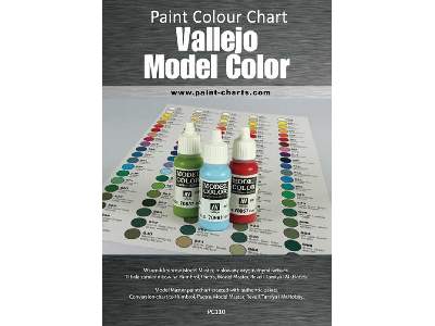 Paint Colour Chart - Vallejo Model Color 12mm - image 1