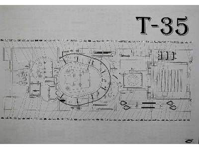 T-35 rosyjski wielowieżowy (wieże cylindryczne) czołg ciężki z I - image 45