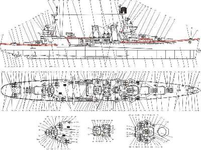 USS SAN FRANCISCO amerykański ciężki krążownik z II w. św. - image 3