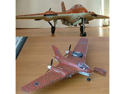 MESSERSCHMITT Me-329 prototyp niemieckiego ciężkiego myśliwca z  - image 2