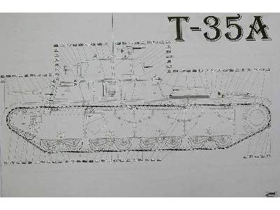 T-35A rosyjski wielowieżowy (wieże stożkowe) czołg ciężki z II w - image 46