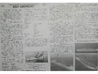 SAN GIORGIO włoski krążownik pancerny z II w. św. - image 12
