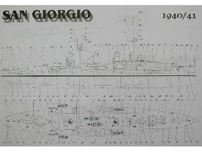 SAN GIORGIO włoski krążownik pancerny z II w. św. - image 13