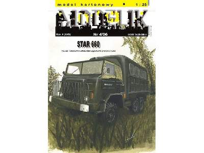 STAR 660 polska terenowa ciężarówka z 1958/66 r. z nadwoziem spe - image 1