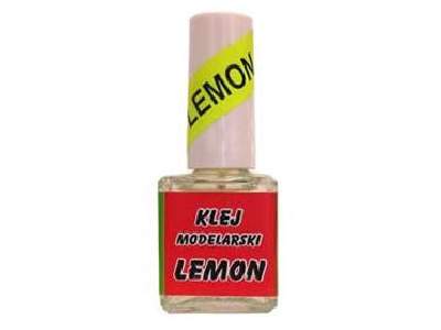 Klej modelarski z pedzelkiem LEMON - 12 ml - image 1