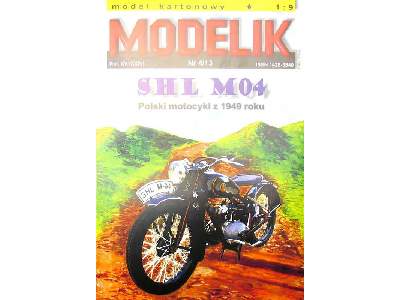 SHL M04 POLSKI MOTOCYKL Z 1949 ROKU - image 2
