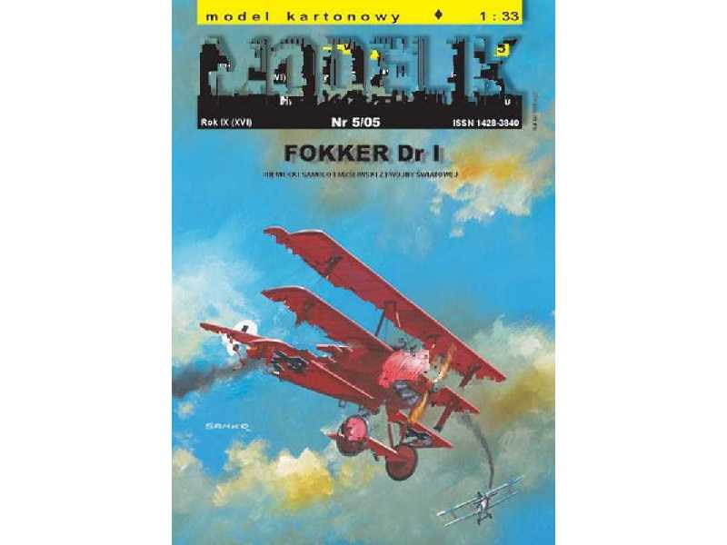 FOKKER DR I niemiecki samolot myśliwski z I wojny światowej - image 1