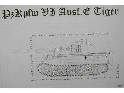 PANZER VI TIGER Ausf. E niemiecki czołg ciężki z II wojny świato - image 20