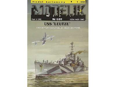 USS LEUTZE amerykański niszczyciel z II wojny światowej - image 1