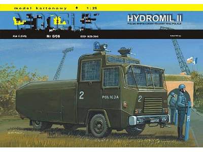 HYDROMIL II polski współczesny bojowy wóz policji do tłumienia z - image 1