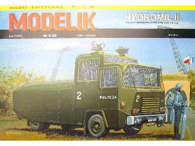 HYDROMIL II polski współczesny bojowy wóz policji do tłumienia z - image 2