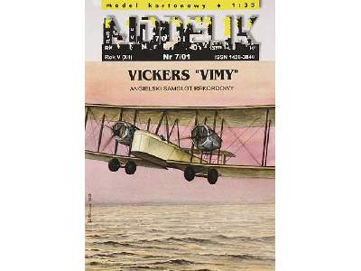 VICKERS VIMY brytyjski bombowiec z I wojny światowej (wersja Atl - image 1