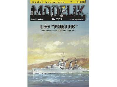 USSPORTER amerykański niszczyciel z II wojny światowej - image 1