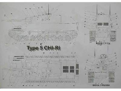 TYPE 5 CHI-RI japoński czołg średni (prototyp) z II wojny świato - image 13