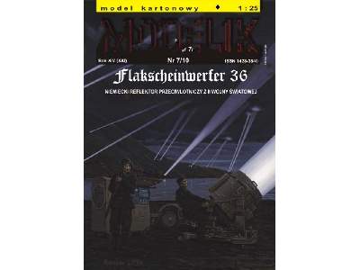 FLAKSCHEINWERFER 36 niemiecki reflektor p-lot. z agregatem z II  - image 1