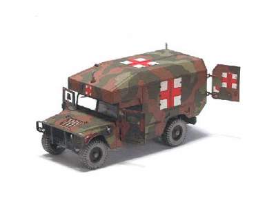 M997 HUMMER-AMBULANCE amerykański współczesny ambulans wojskowy - image 2