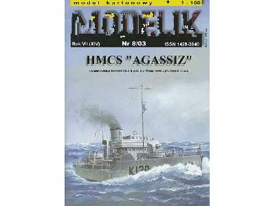 HMCSAGASSIZ brytyjska fregata klasy FLOWER z II wojny światowej - image 1