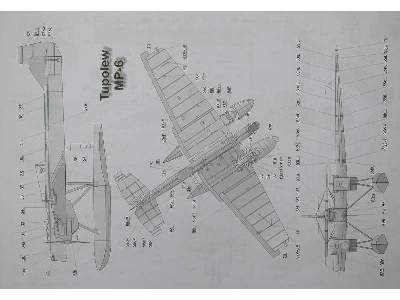 TUPOLEW MP-6 rosyjski wodnosamolot do lotów polarnych z 1935 r. - image 9