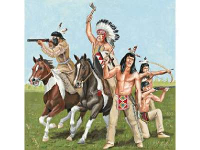 Figures - INDIANS, Wild west - image 1