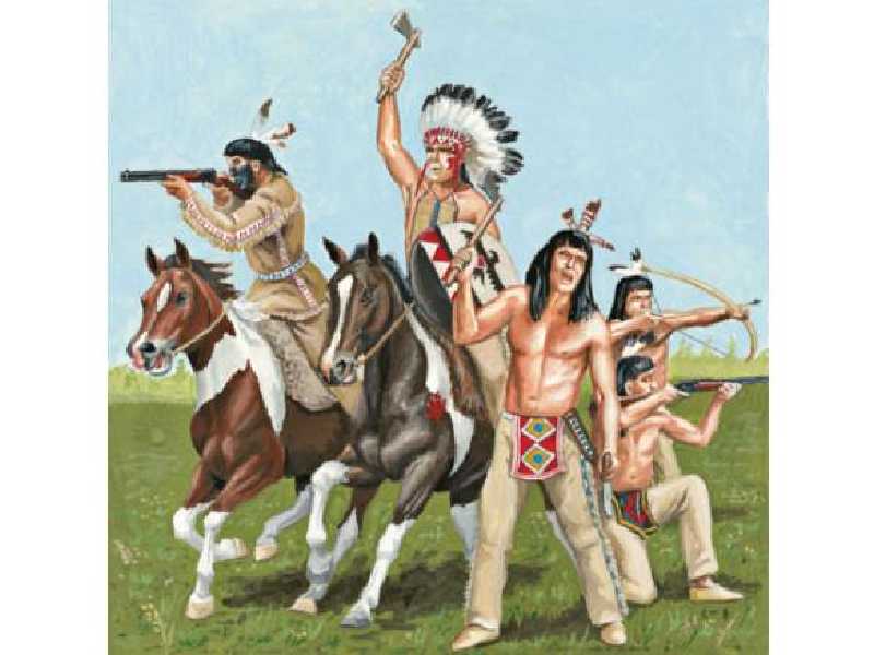 Figures - INDIANS, Wild west - image 1