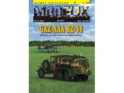 GAZ-AAA BZ-38 radziecki samochód-cysterna z II wojny światowej - image 1