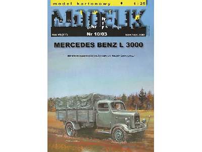 MERCEDES L3000 niemiecki samochód ciężarowy z II wojny światowej - image 1