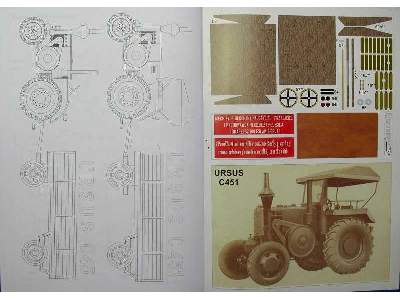 URSUS C45 polski ciągnik (traktor) rolniczo-drogowy z przyczepą  - image 10