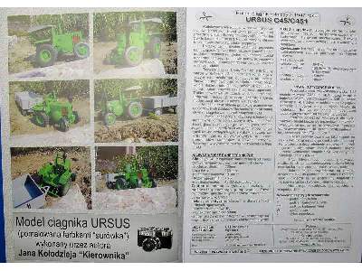 URSUS C45 polski ciągnik (traktor) rolniczo-drogowy z przyczepą  - image 11