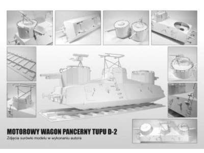 D-2 rosyjski motorowy wagon pancerny wojsk NKWD z II w. św. - image 2