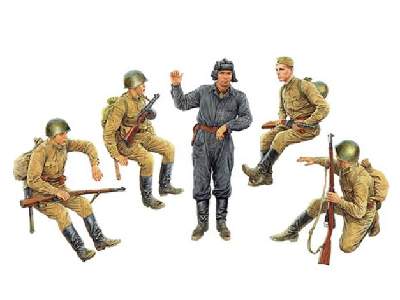 Figures Soviet Soldiers Riders - image 1
