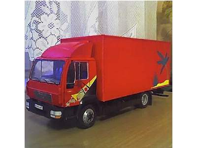 MAN LE 180 C współczesny samochód ciężarowy - kontener - image 2