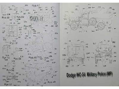 DODGE WC-54 MP amerykański furgon Military Police z II wojny świ - image 5