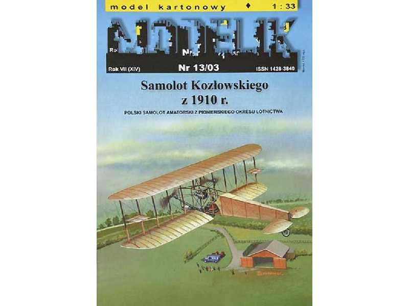 SAMOLOT KOZŁOWSKIEGO polski samolot pionierski z 1910 r. - image 1