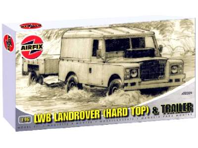 Landrover (Hard Top) & Trailer  - image 1