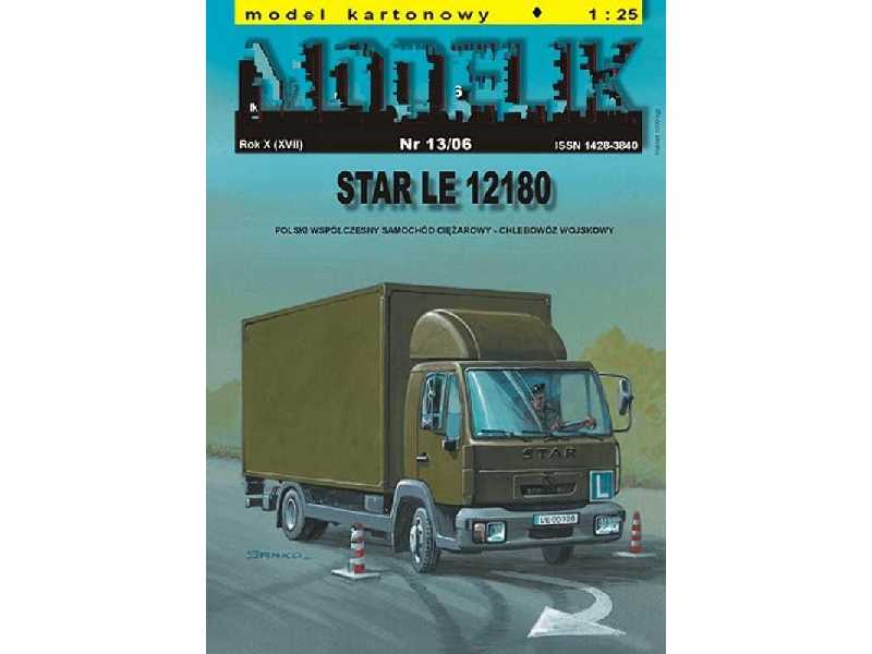 STAR LE 12180 współczesny samochód ciężarowy - chlebowóz wojskow - image 1
