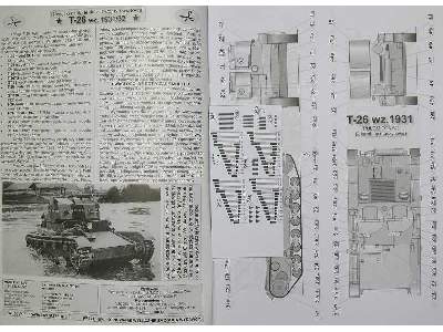 T-26 wersja 1931/32 (dwuwieżowa) lub OT-26 rosyjski czołg lekki  - image 11