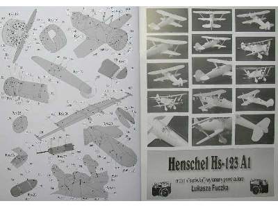 HENSCHEL Hs-123 A-1 niemiecki bombowiec nurkujący z II w. św. - image 3
