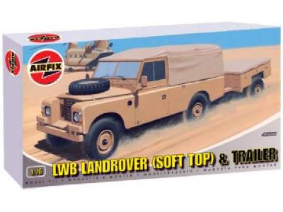 LWB Landrover (Soft Top) & Trailer  - image 1