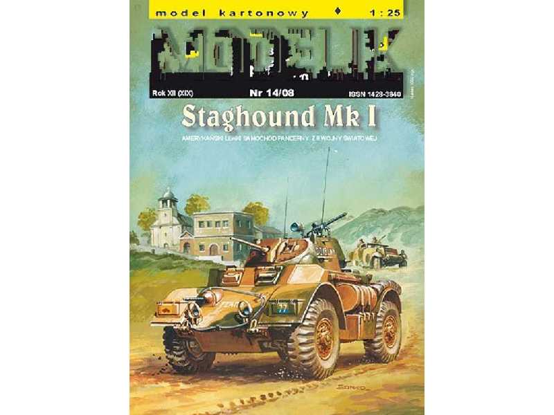 STAGHOUND Mk.I amerykański ciężki samochód pancerny z II wojny ś - image 1