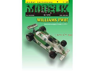 WILLIAMS FW 07 - image 1