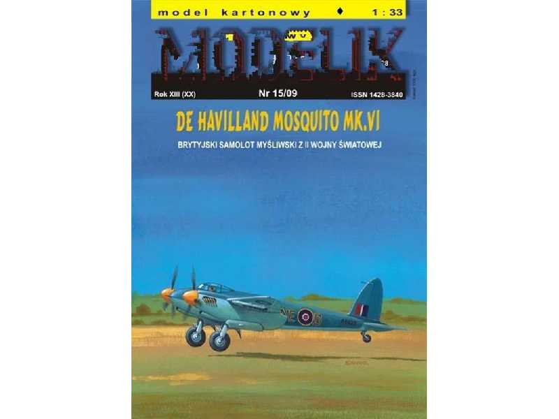 MOSQUITO brytyjski samolot myśliwski z II wojny światowej - image 1