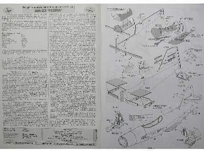 JAK-23 FLORA rosyjski odrzutowy samolot myśliwski z 1947 r. - image 2