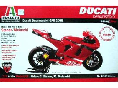 Ducati Desmosedici GP8 Stoner/Melandri (easy kit) - image 1