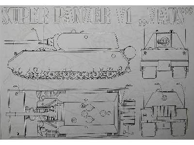 V1 MAUS niemiecki czołg superciężki z II wojny światowej (protot - image 20
